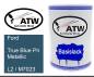 Preview: Ford, True Blue Pri Metallic, L2 / M7023: 500ml Lackdose, von ATW Autoteile West.